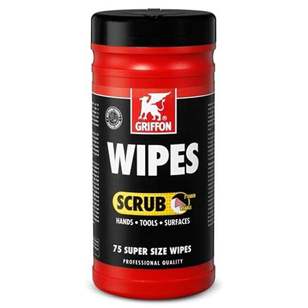 1708-000001 Griffon scrub wipes 75 stuks