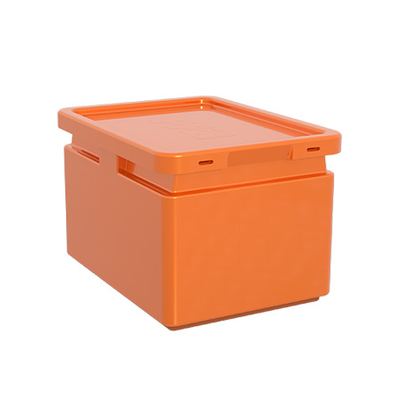 6012-100003 Transportbox lasmachine oranje klein